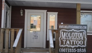 Molotov and Bricks Tattoo – Whitehorse, Yukon Canada image-442